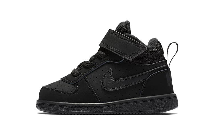 Buy (TD) 나이키 코트 버로우 미드 '트리플 블랙' 870027-001