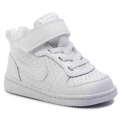 (TD) Nike Court Borough Mid-Top 'Putih' 870027-100 Order (TD) Nike Court Borough Mid-Top 'Putih' 870027-100