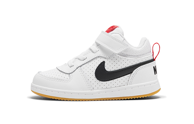 Buy (TD) Nike Court Borough Mid 'Putih Obsidian Gum' 870027-107