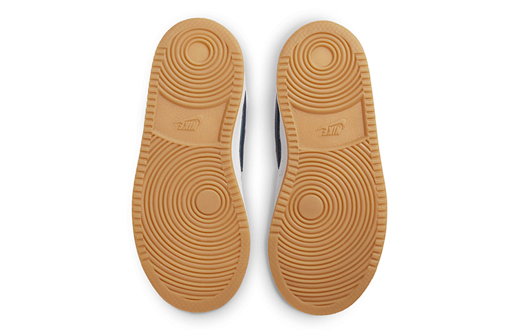 Shop (TD) Nike Court Borough Mid 'Putih Obsidian Gum' 870027-107