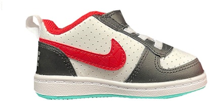 【TD嬰幼兒】Nike Court Borough 休閒板鞋 白黑紅 Order 【TD嬰幼兒】Nike Court Borough 休閒板鞋 白黑紅