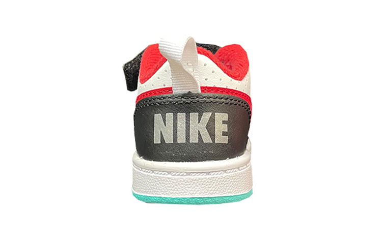 Shop (TD) Zapatillas Nike Court Borough Blanco/Gris/Rojo DQ5356-161