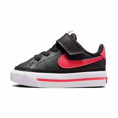 (TD) Nike Court Legacy 'Black Siren Red'