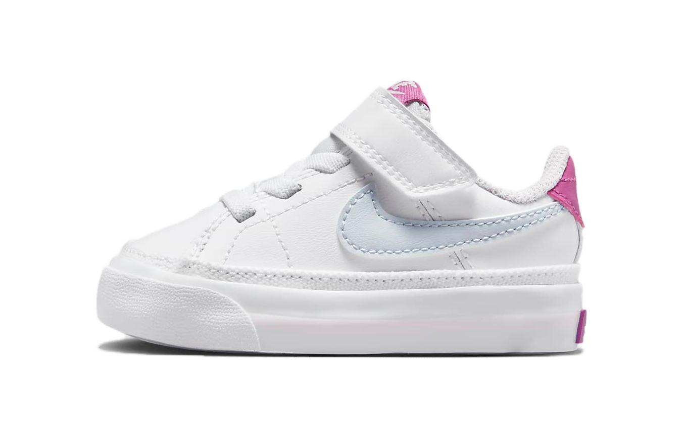 Buy （幼兒）Nike Court Legacy '白色 Cosmic Fuchsia' DA5382-116