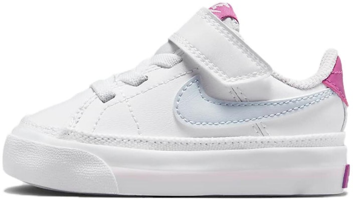 (幼兒)Nike Court Legacy '白色 Cosmic Fuchsia' DA5382-116 Buy (幼兒)Nike Court Legacy '白色 Cosmic Fuchsia' DA5382-116