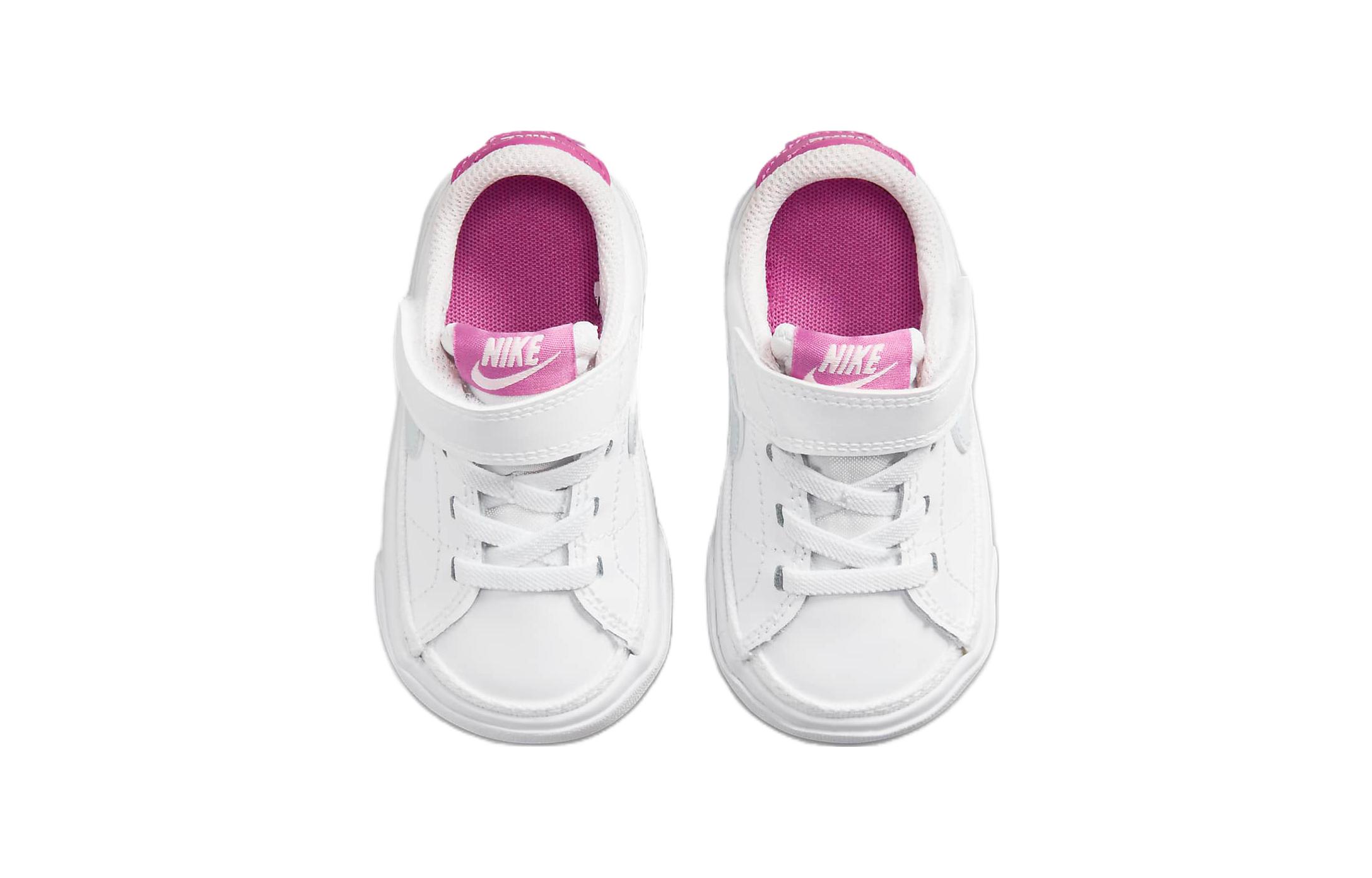 Shop (Toddler) Nike Court Legacy 'White Cosmic Fuchsia' DA5382-116