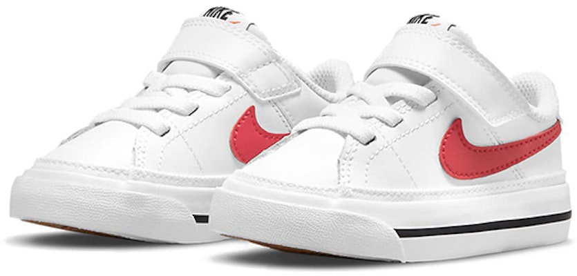 婴童 Nike Court Legacy 低筒 板鞋 白紅 Lookbook 婴童 Nike Court Legacy 低筒 板鞋 白紅