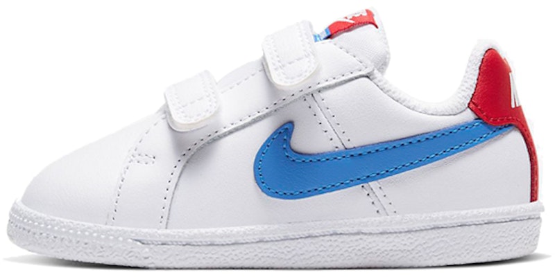 (Toddler) Nike Court Royale White/Blue/Red 833537-109 Buy (Toddler) Nike Court Royale White/Blue/Red 833537-109