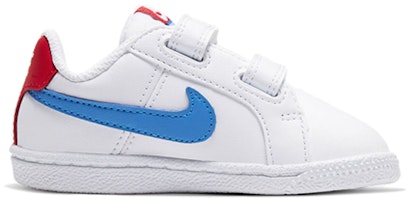 (TD) Nike Court Royale Putih/Biru/Merah 833537-109 Order (TD) Nike Court Royale Putih/Biru/Merah 833537-109