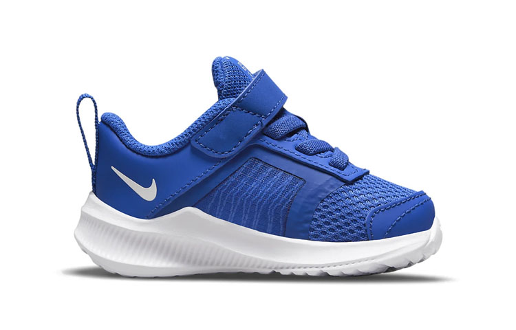 Order TD嬰童 Nike Downshifter 11 耐磨減震防滑 低幫跑步鞋 藍白