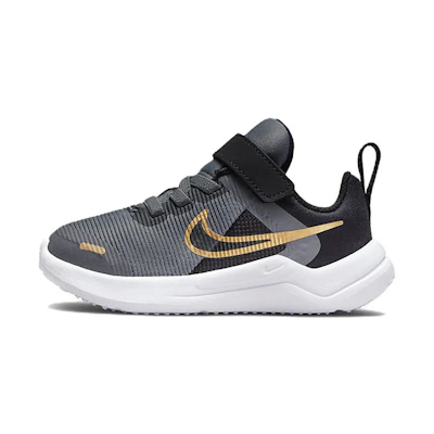 (TD) Nike Downshifter 12 Next Nature 'Grey Metallic Gold'