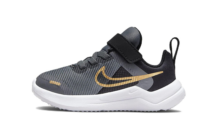 (Toddler) Nike Downshifter 12 Next Nature 'Grey Metallic Gold' DM4191-005