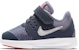 (TD) Nike Downshifter 7 Kasut Lari Rendah Ungu/Kelabu 869971-402