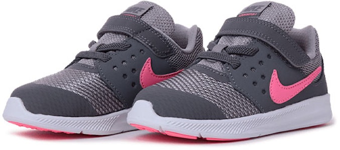 嬰童 Nike Downshifter 7 低幫 跑步鞋 灰粉 Lookbook 嬰童 Nike Downshifter 7 低幫 跑步鞋 灰粉
