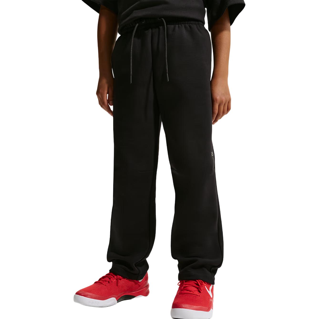 (Toddler) Nike Dri-Fit Plain Logo Drawstring Straight Kids Sweatpants - Kids Edition IF4999-010