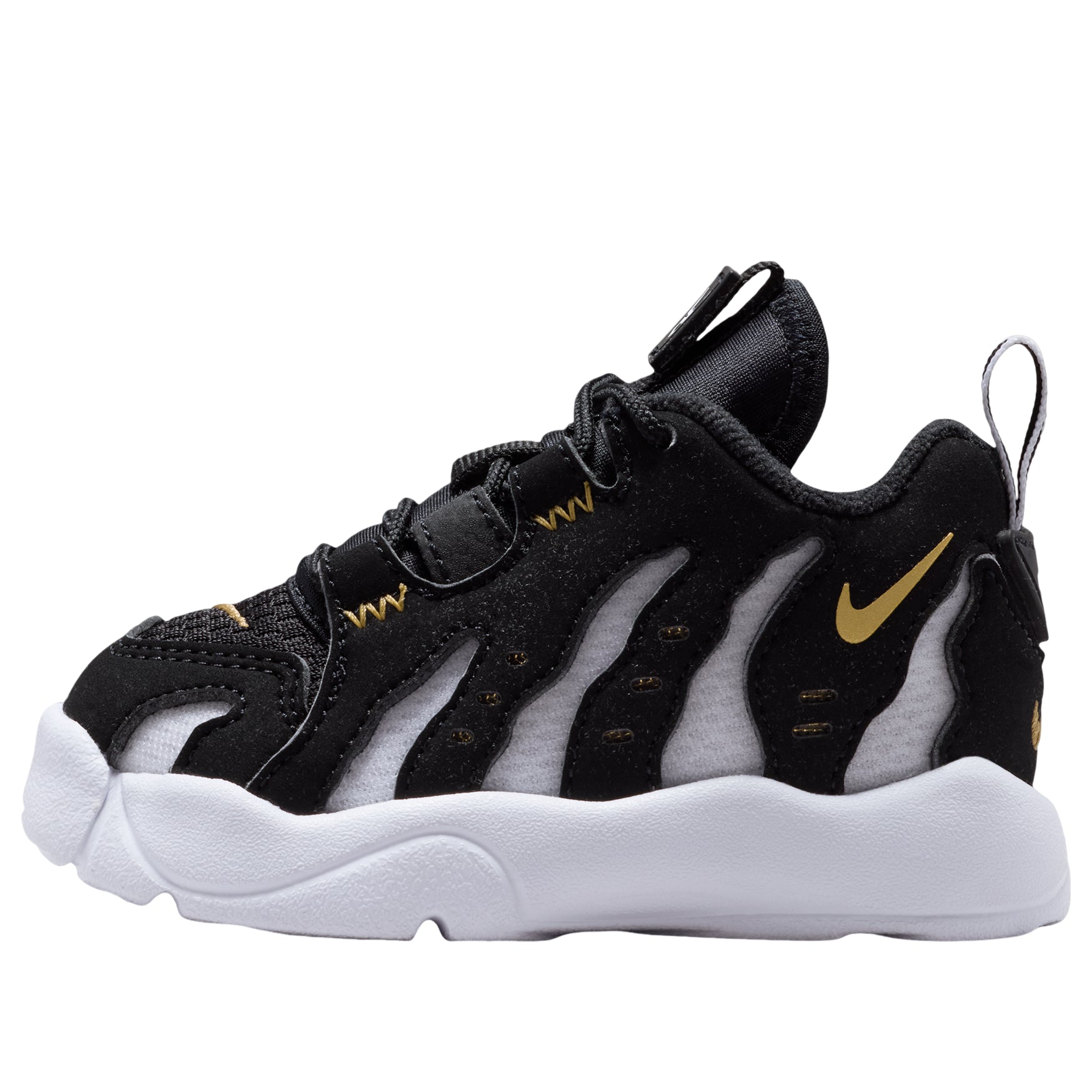 (Toddler) Nike DT Max 96 Low 'Black White Metallic Gold' IR4715-001