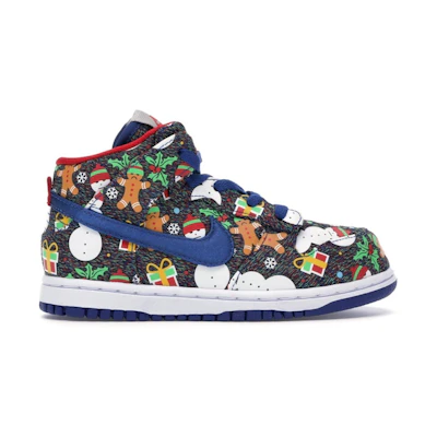 (TD) Nike Dunk High QS 'Ugly Christmas Sweater' 2017
