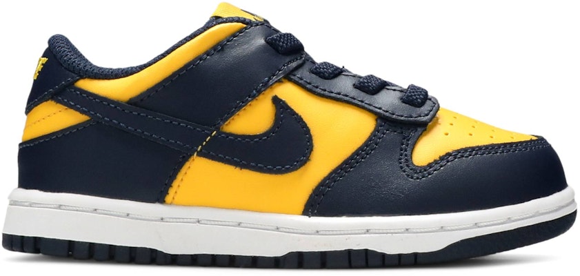 (Toddler) Nike Dunk Low 'Michigan' 2021 CW1589-700 Buy (Toddler) Nike Dunk Low 'Michigan' 2021 CW1589-700