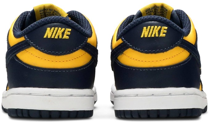 (Toddler) Nike Dunk Low 'Michigan' 2021 CW1589-700 Details for (Toddler) Nike Dunk Low 'Michigan' 2021 CW1589-700