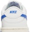 Sizing (TD) Nike Dunk Low 'Summit White Hyper Royal' Putih Biru Diraja DH9761-105