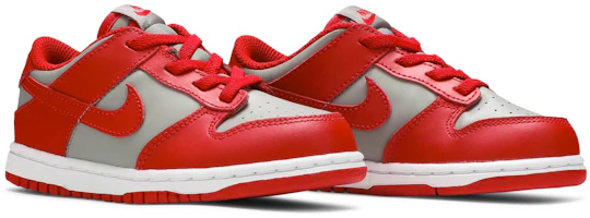 Cheap (TD) Nike Dunk Low ''UNLV'' Grau Rot CW1589-002