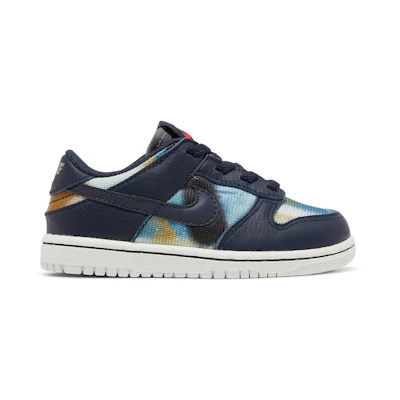 (Infant) Nike Dunk Low Graffiti 'Navy/Yellow'