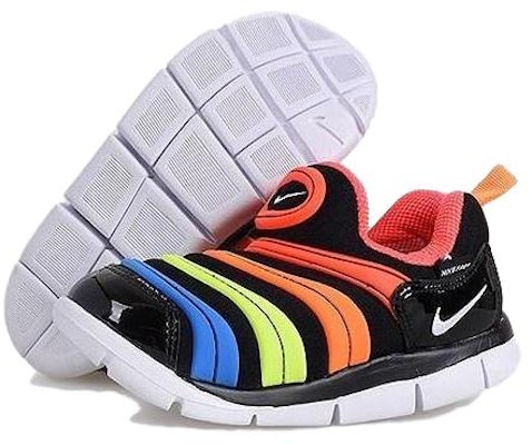 (TD) Nike Dynamo Free 'Negro Rojo Azul' 343938-018 Details for (TD) Nike Dynamo Free 'Negro Rojo Azul' 343938-018