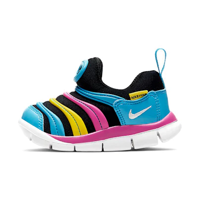 (TD) Nike Dynamo Free 'Pink Yellow Blue'