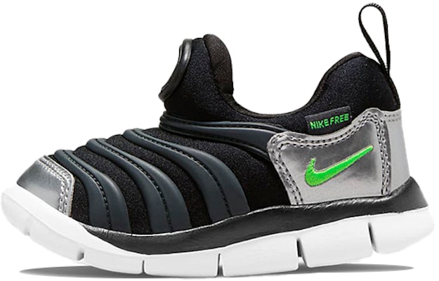 (Toddler) Nike Dynamo Free Low-Top Running Shoes Black/Green 343938-028 Buy (Toddler) Nike Dynamo Free Low-Top Running Shoes Black/Green 343938-028