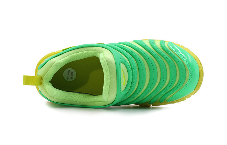 Lookbook 【BP幼童】Nike Dynamo Free 防滑低筒運動休閒鞋 綠黃