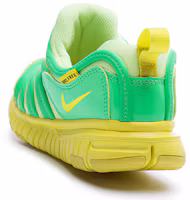 Lookbook 【TD幼兒】Nike Dynamo Free 毛毛蟲 舒適透氣運動休閒鞋 綠黃拼接