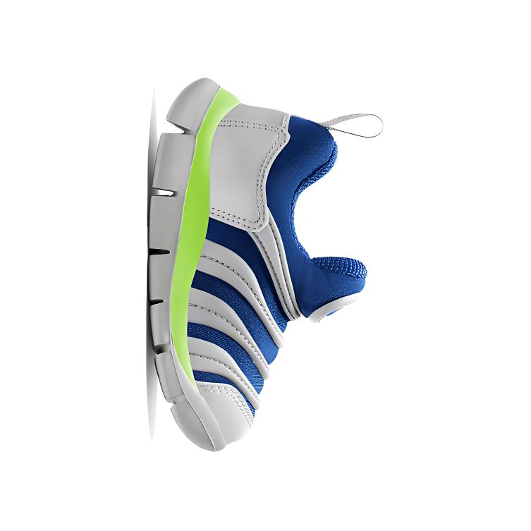 Lookbook 嬰兒 Nike Dynamo Free 低筒 運動休閒鞋 灰綠藍