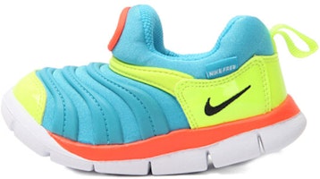 (Toddler) Nike Dynamo Free 'Light Blue Fury Volt' 343938-423 (Toddler) Nike Dynamo Free 'Light Blue Fury Volt' 343938-423