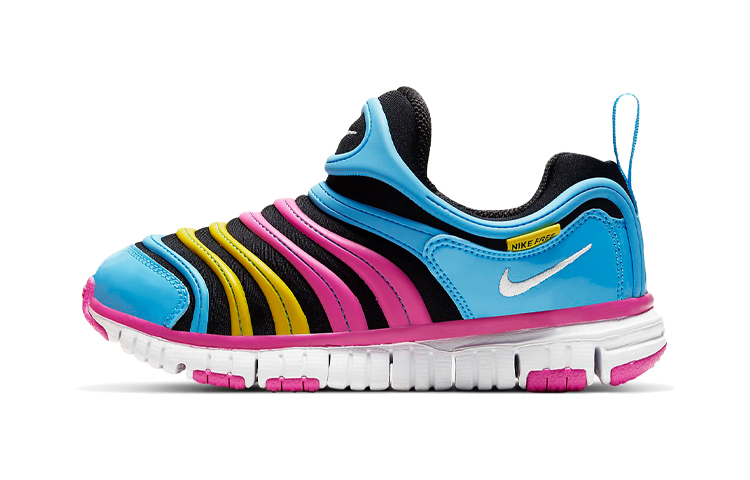 (PS) Nike Dynamo Free 'Pink Yellow Blue'