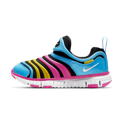 (PS) Nike Dynamo Free 'Pink Yellow Blue'