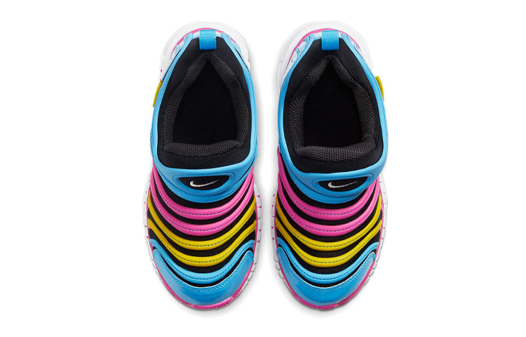 (PS) Nike Dynamo Free 'Pink Yellow Blue' 圖 4