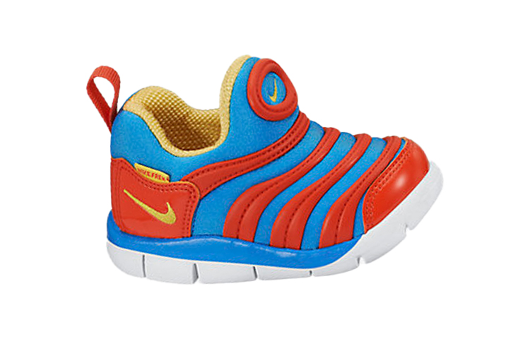 Order TD 婴童 Nike Dynamo Free 低帮運動鞋 藍粉色 毛毛蟲