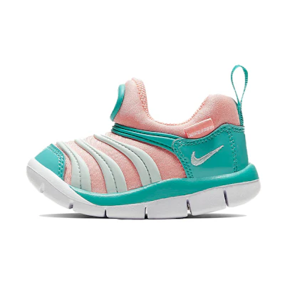 (TD) Nike Dynamo Free Low-Top Running Shoes Pink/Green