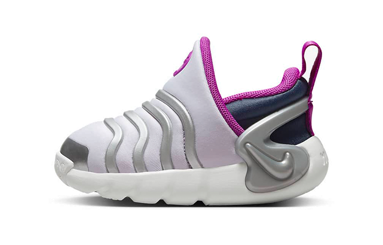 Buy 嬰幼兒 Nike Dynamo GO FlyEase 毛毛蟲 舒適 低筒 運動休閒鞋 白粉