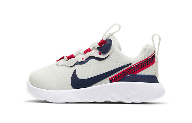 (Toddler) Nike Element 55 White/Blue/Red CK4083-101