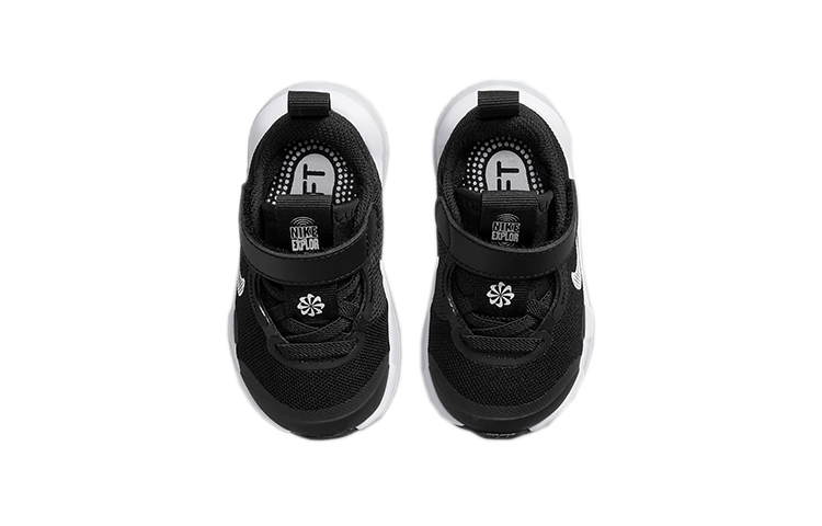 Shop TD嬰童 Nike Explore Next Nature 低幫跑步鞋 黑色 可回收材料