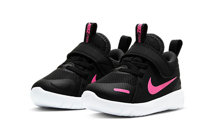 Lookbook (TD) Nike Flex Contact 4 Zwart Roze Glow CJ2073-002