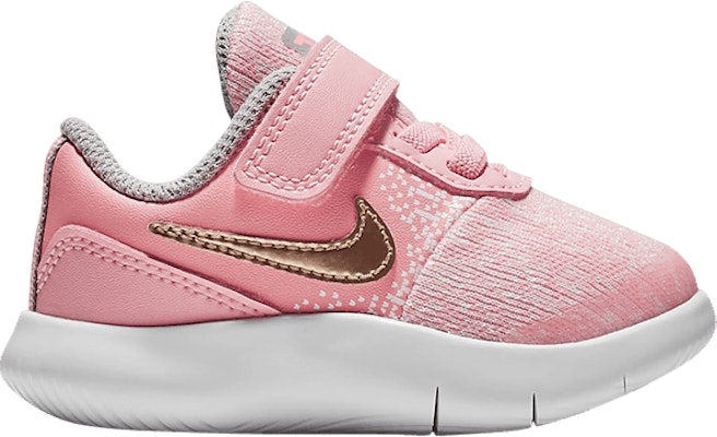 (Toddler) Nike Flex Contact TDV 'Pink Rose Gold' 917939-600 Buy (Toddler) Nike Flex Contact TDV 'Pink Rose Gold' 917939-600