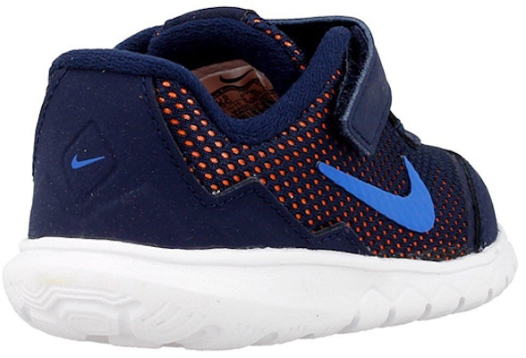 (Toddler) Nike Flex Experience 4 Low-Top Running Shoes Blue/Orange 749810-400 Purchase (Toddler) Nike Flex Experience 4 Low-Top Running Shoes Blue/Orange 749810-400