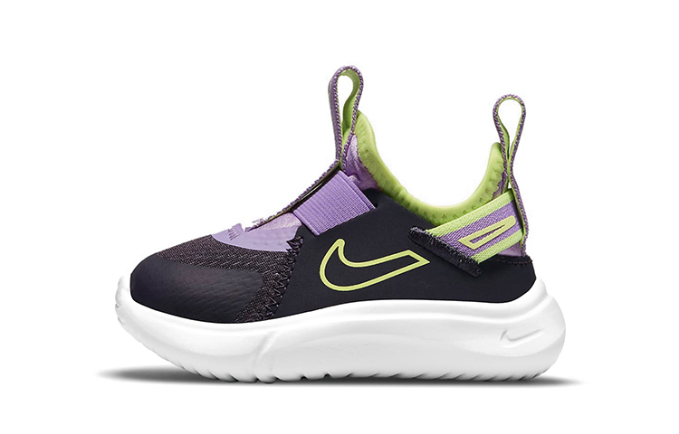 Buy TD嬰童 Nike Flex Plus 減震耐磨防滑 低幫跑步鞋 紫綠黑