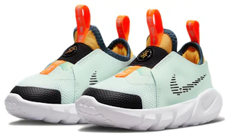 Lookbook 嬰幼兒 Nike Flex Runner 2 低筒 跑鞋 綠黑色