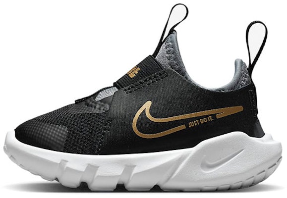 (Toddler) Nike Flex Runner 2 'Black Metallic Gold' DJ6039-007 Buy (Toddler) Nike Flex Runner 2 'Black Metallic Gold' DJ6039-007