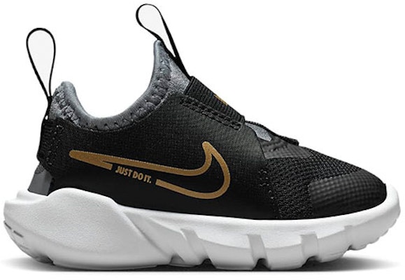 (TD) 耐克Flex Runner 2 '黑色金属金'跑鞋 DJ6039-007 Order (TD) 耐克Flex Runner 2 '黑色金属金'跑鞋 DJ6039-007