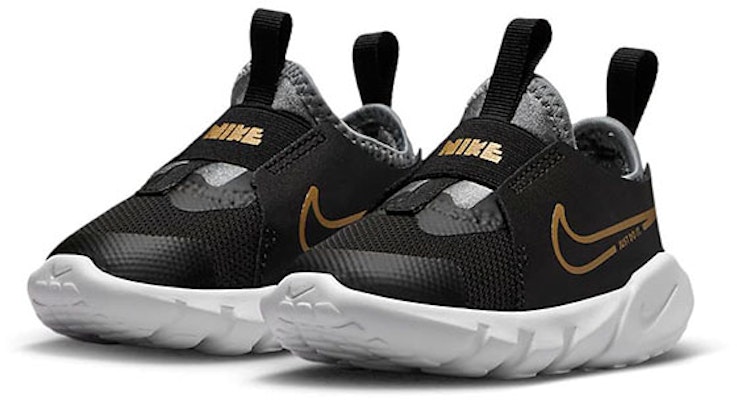 (Toddler) Nike Flex Runner 2 'Black Metallic Gold' DJ6039-007 Lookbook (Toddler) Nike Flex Runner 2 'Black Metallic Gold' DJ6039-007