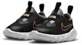 Lookbook (TD) Nike Flex Runner 2 'Hitam Emas Metalik' DJ6039-007